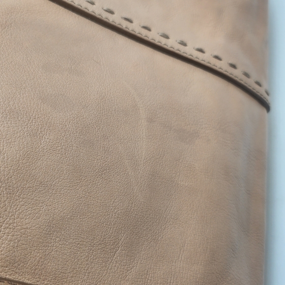 Yves Saint Laurent Beige Leather Medium Muse Satchel - Picture 17 of 17